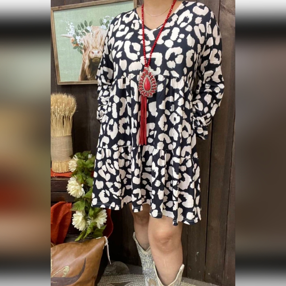 Black and White Animal Print